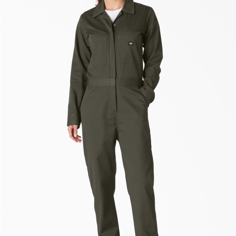 Dickies Olive Green Coveralls Women’s M